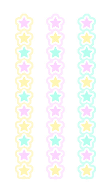 星のマスキングテープ