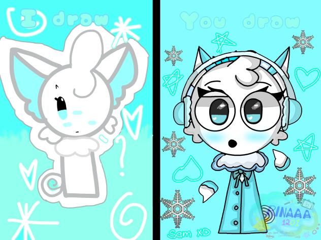 Collab with Cutie! 🩵❄️