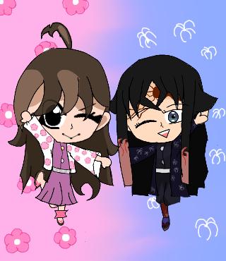 Jessica Zable and my demon slayer oc