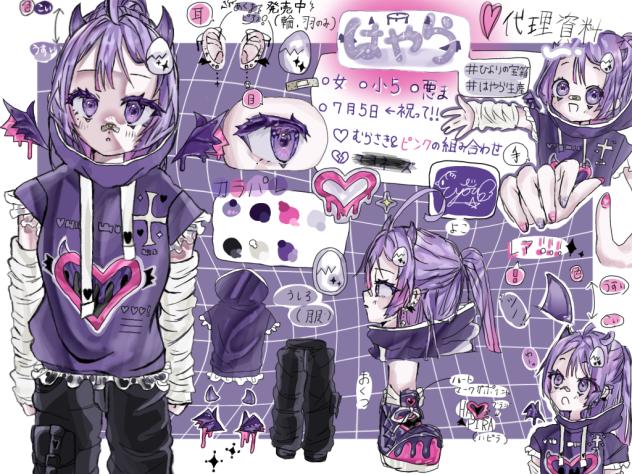 ムラサキ星人誕生！　代理資料