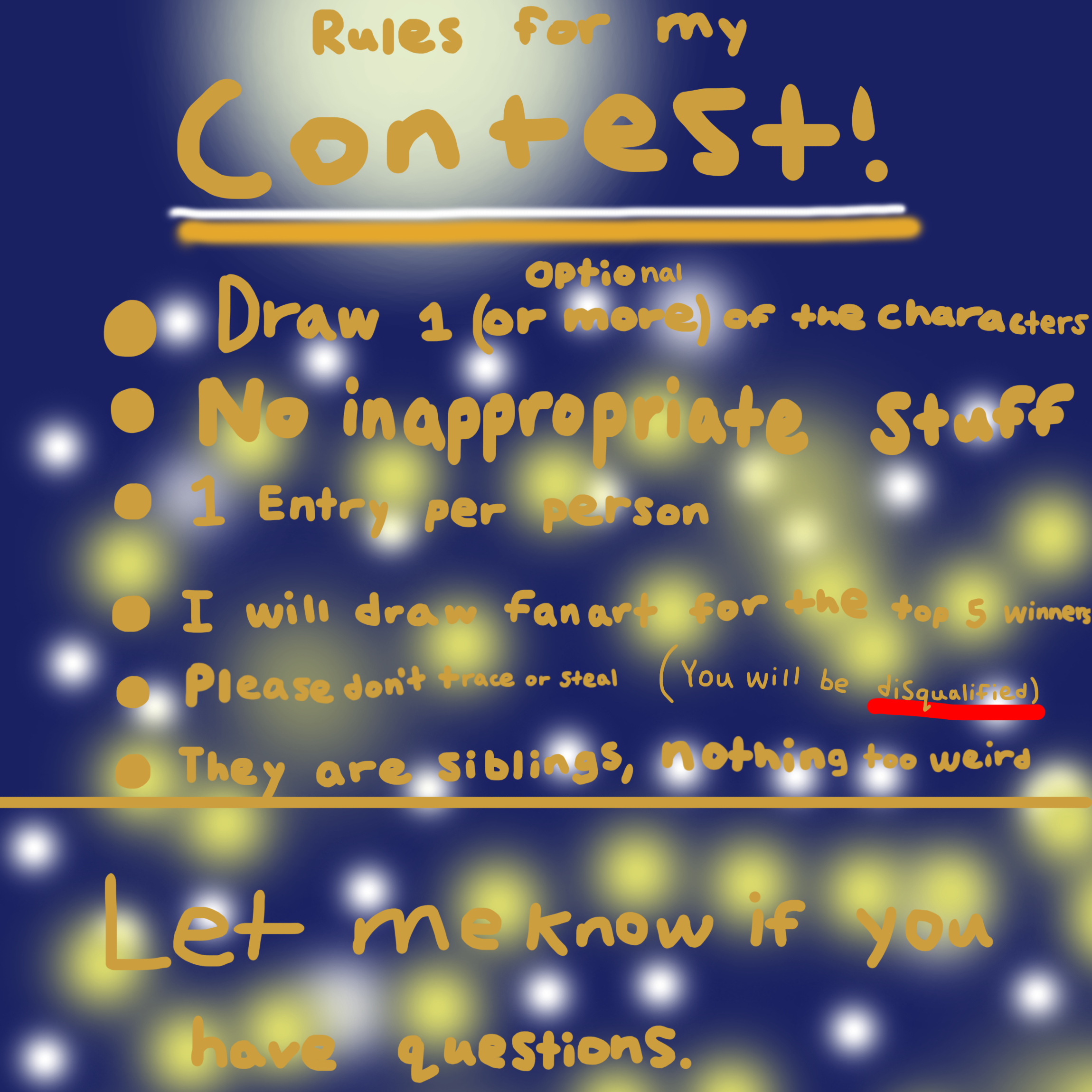 Contest for my characters! - ibisPaint