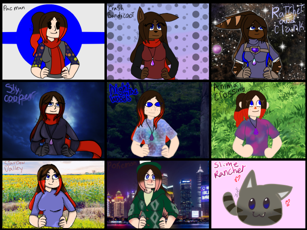 Video game art style challenge