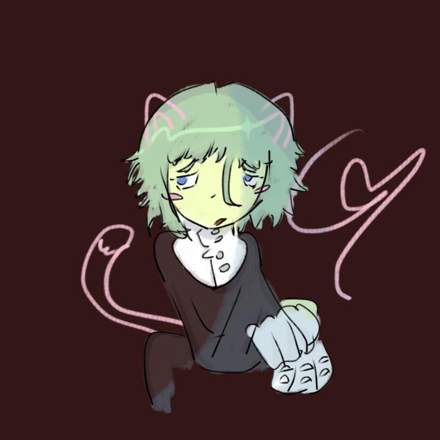 Crona fanart (used color filter)