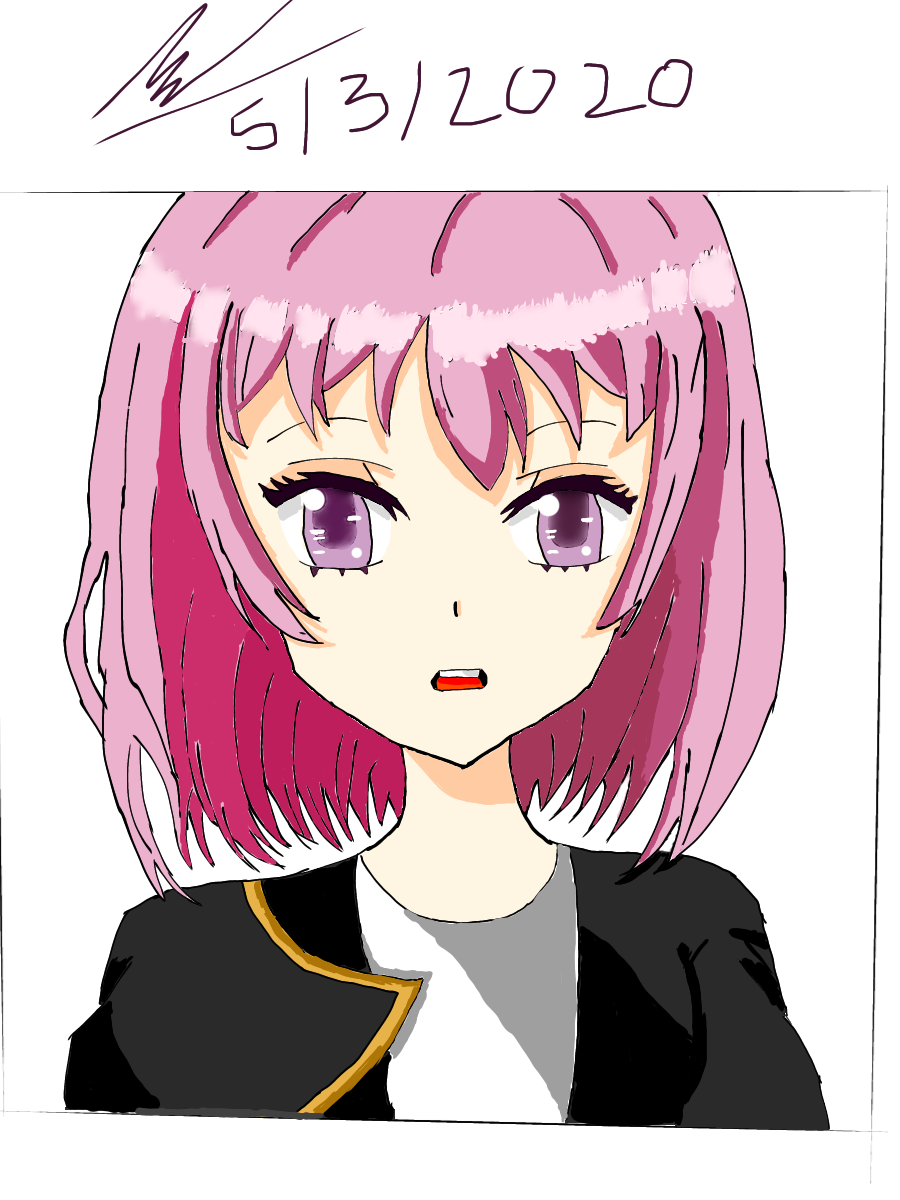 Anime girl - ibisPaint
