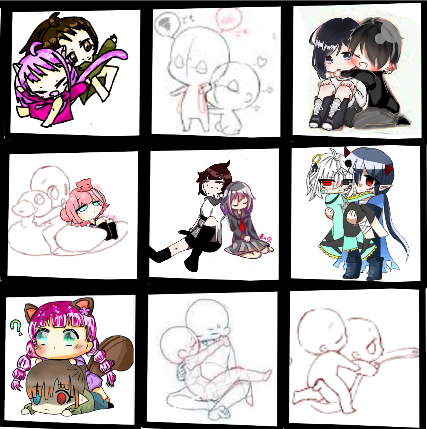 Cute collab - ibisPaint