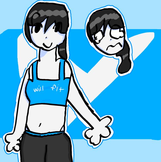 Wii fit😱😱