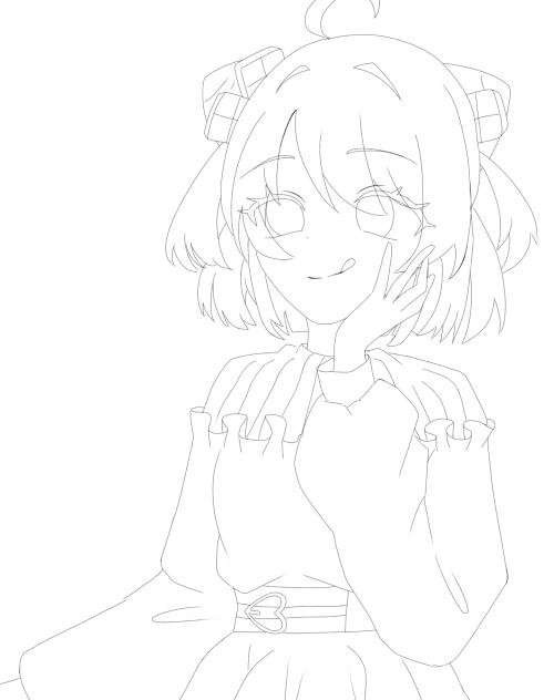 のあさん線画