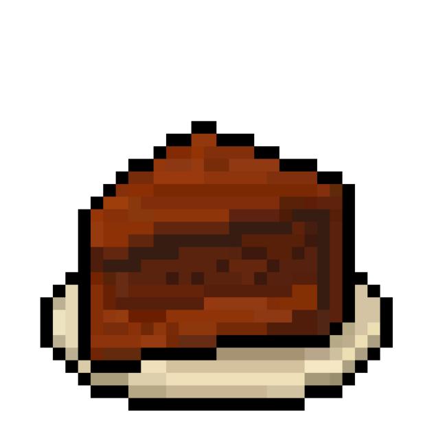 chocolate cake - ibisPaint
