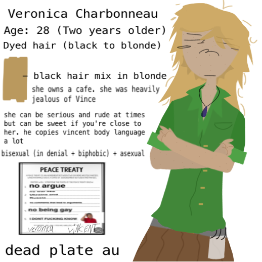 vince sister ; dead plate au