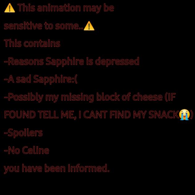 Poor Sapphire...
