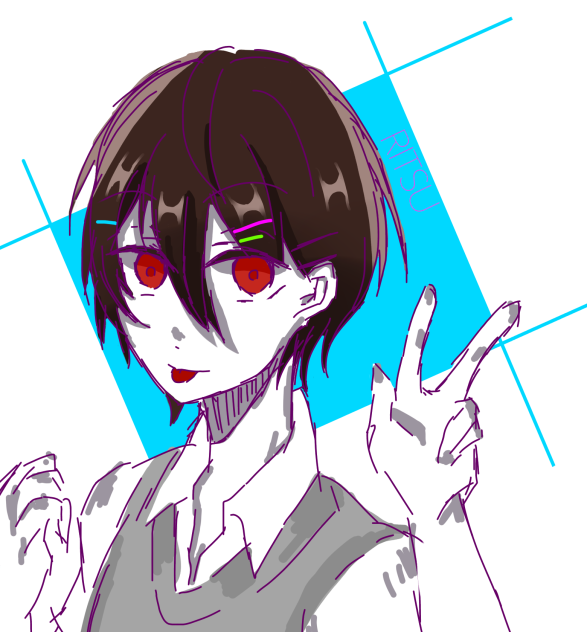 りっちゃんらくがき