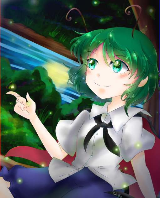 夏の終わりに幻想蛍