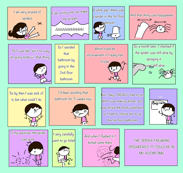 Seventh sniff(arachnophobia story)