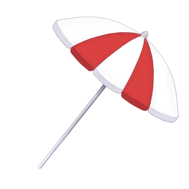 Beach umbrella
