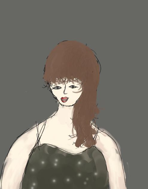 POV drawing Taylor swift