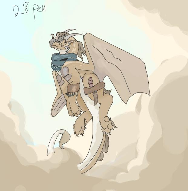 Biggg wip ( some line art and color