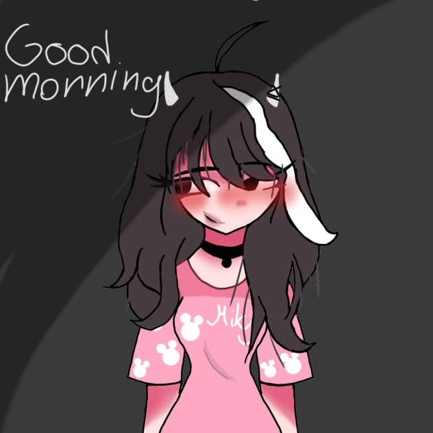 Good morning demon💕💜😈🌿🕸🌱