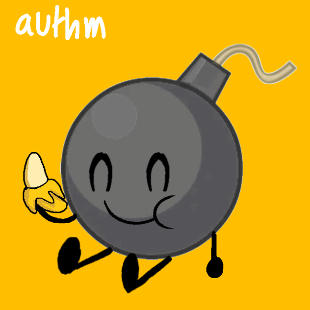 bomby eats a banana