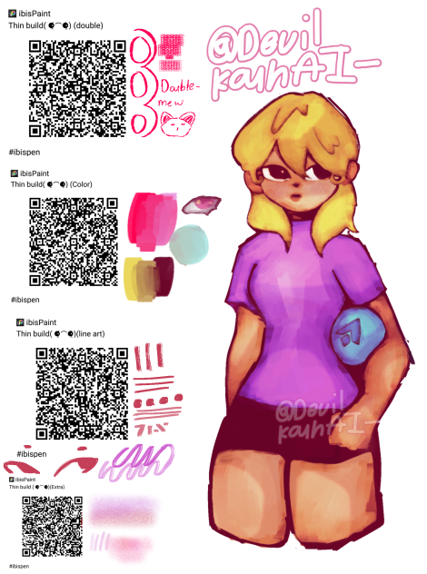 Cute Brush Set.