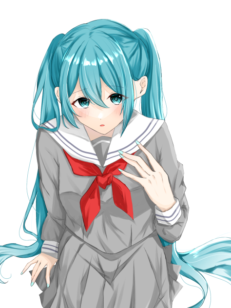 宮女制服ミク