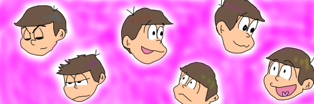 おそ松さん　六つ子　Twitter用