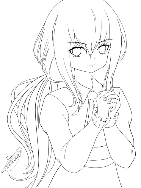 When it becomes a memory（線画）