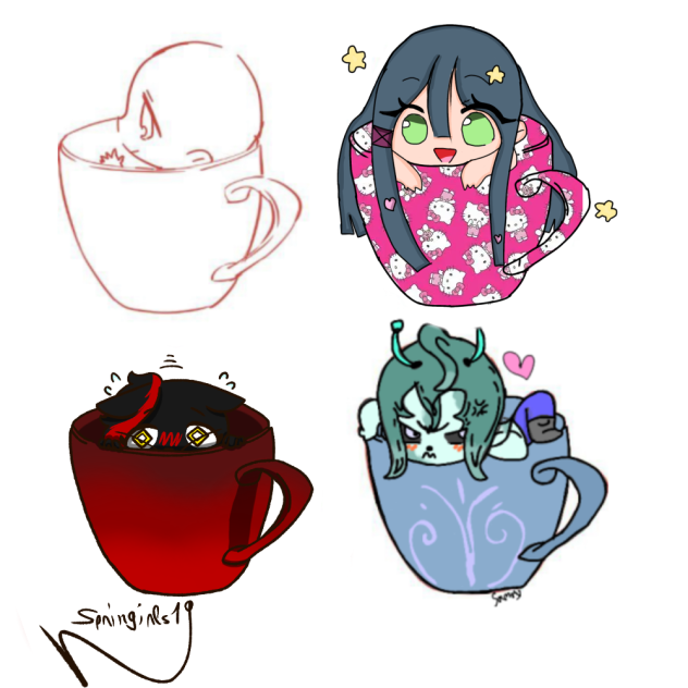in a cup collab