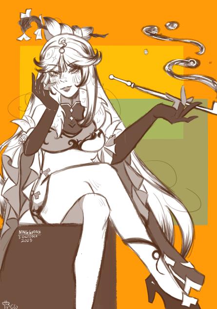 ningguang redraw