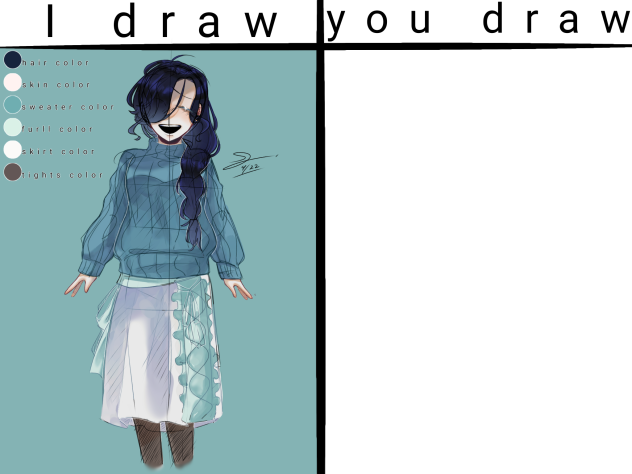 I draw, you draw!(Idyd)