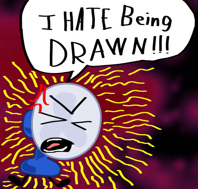 Fanny doesn’t like me drawing her.