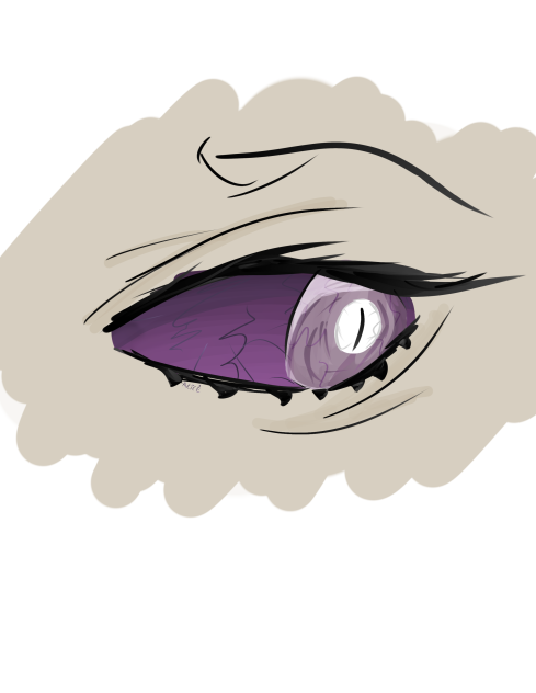 My Demon Oc's eye