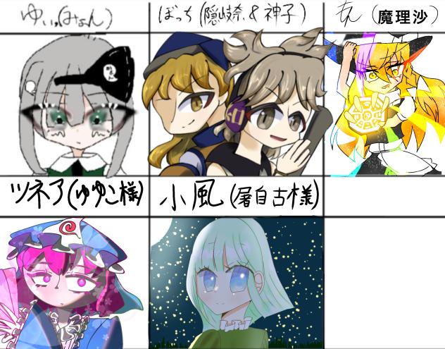 東方イラストリレー！