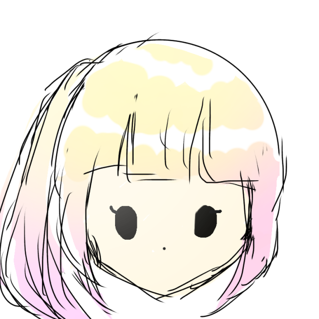 髪