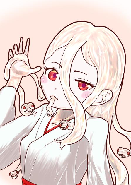 白蛇(スライム娘)