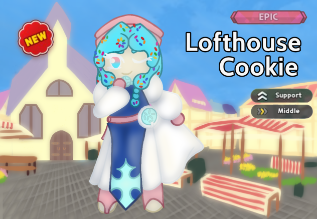 Lofthouse Cookie Character Card