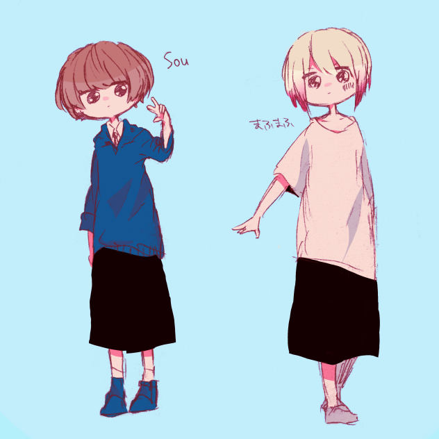 Sou まふまふ Ibispaint