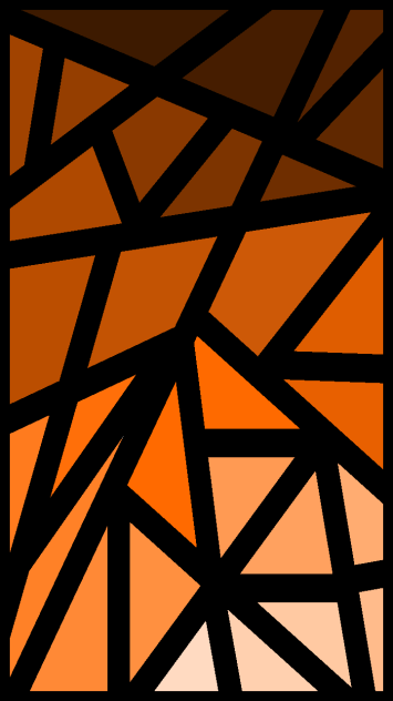 Orange Shards - ibisPaint