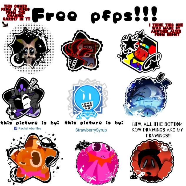 Free pfps!!!