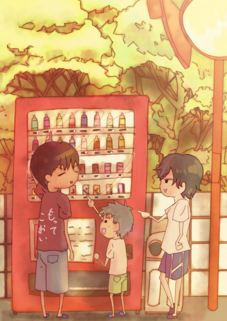 自販機　完成！