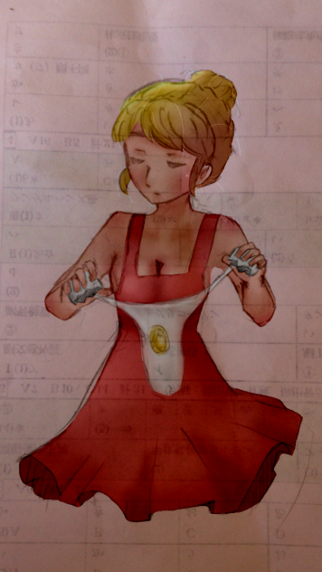卵を華麗に割る少女