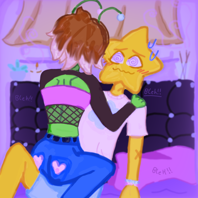 Ba and dye!! ⭐💗👽