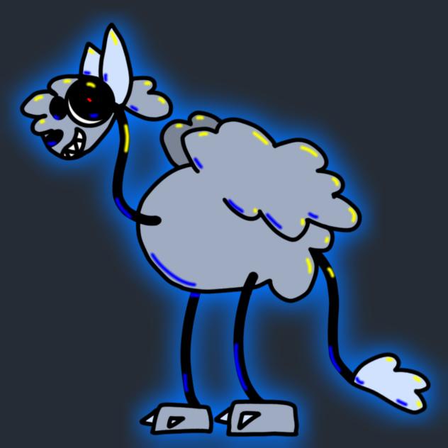 Twisted pebble in my style