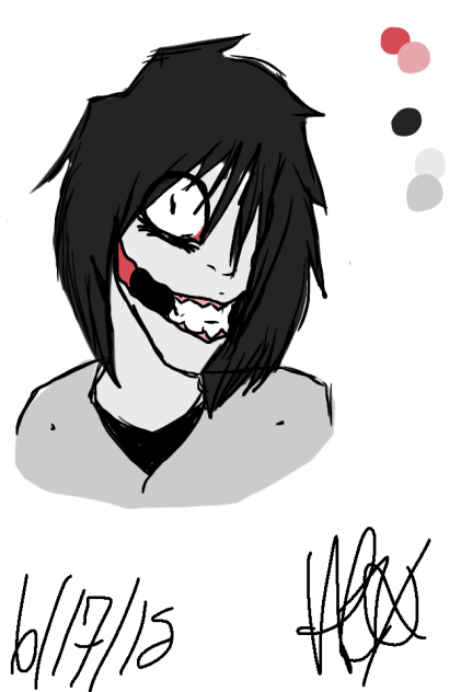 Jeff The Killer Ibispaint