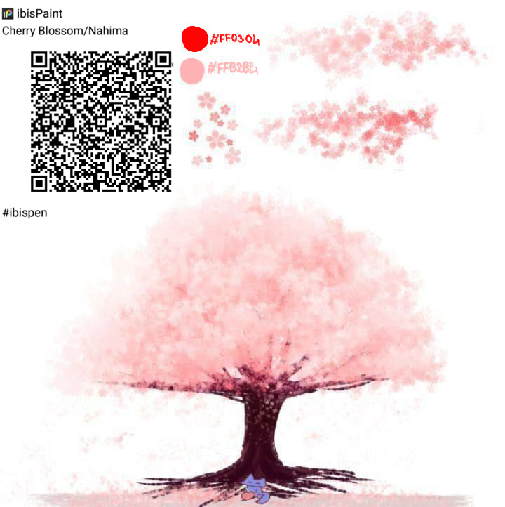 Cherry Blossom Brush - ibisPaint