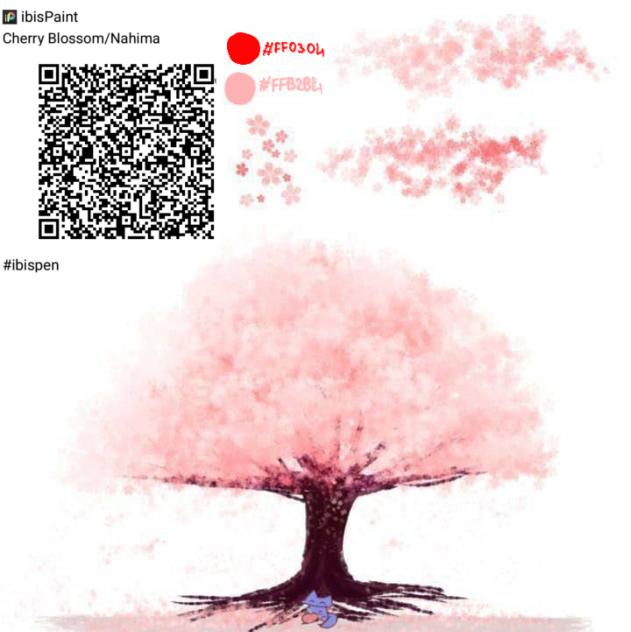 Cherry Blossom Brush - ibisPaint