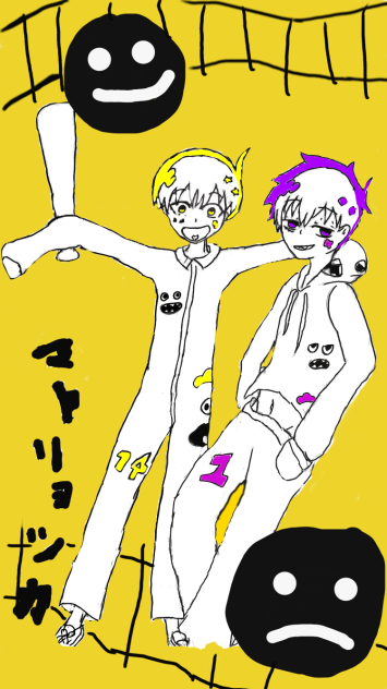 数字松でマトリョシカ