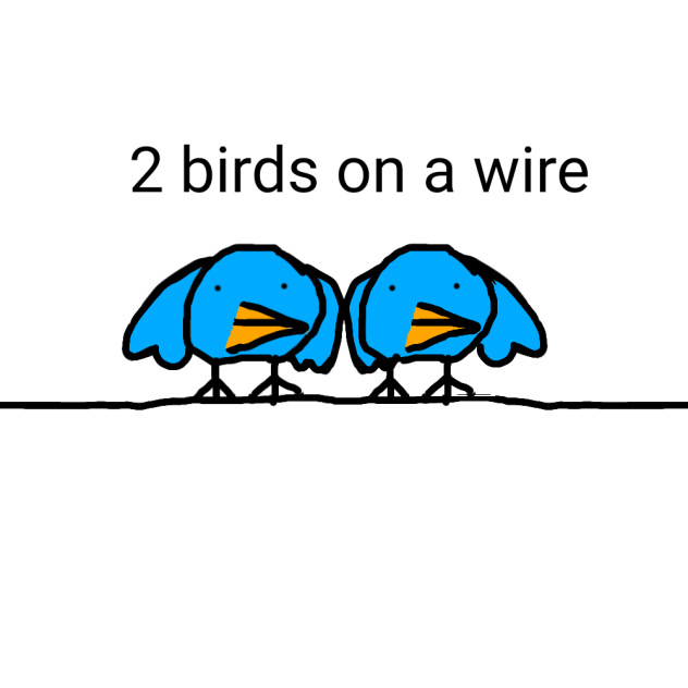 2 BiRdS oN a WiRe
