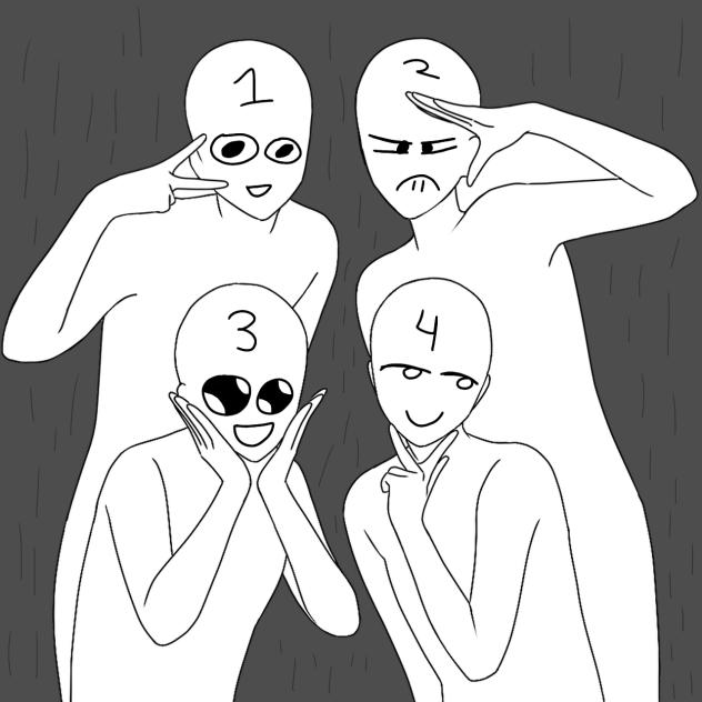 Draw your squad 4 people