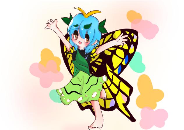 落書きラルバ