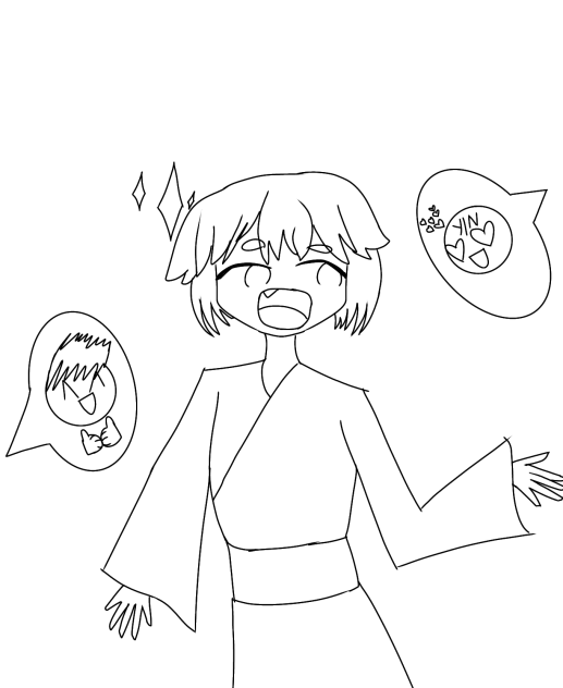 kimono👘🦋🦋(lineart🦋🦋👘)▫️◽️◻️⬜⬛◼️◾️▪️